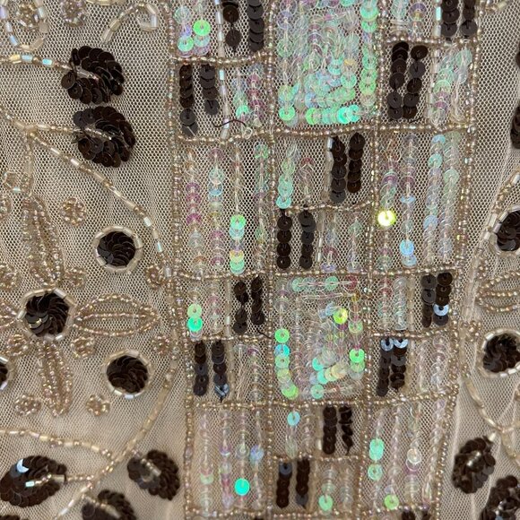 Anthropologie Beaded Sequin Tank Top Size S - Picture 10 of 17